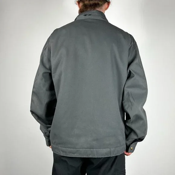 Carhartt Grey Long Sleeved  Jacket Size Mens L - Picture 3 of 3
